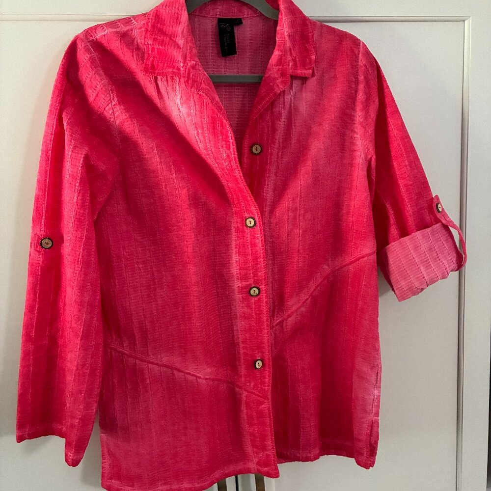 Focus cotton shirt/jacket